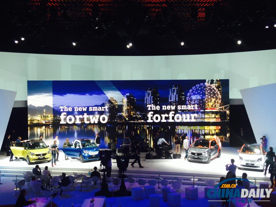德國正式發布smart兩新車型 明年進入中國市場