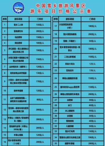 雪鄉明碼標價是“明碼宰客”？ 專業人士：應重建信任